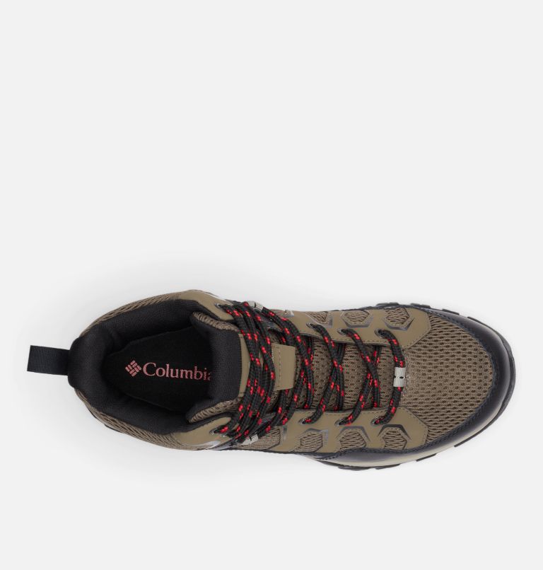 Thumbnail: Men's Granite Trail Mid Waterproof Shoe, Color: Mud, Black, image 3