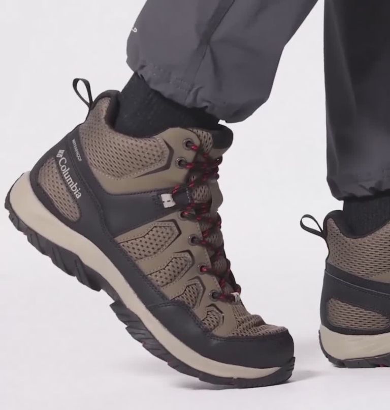 Chaussure mi-montante imperméable Granite Trail pour hommes, Color: Mud, Black