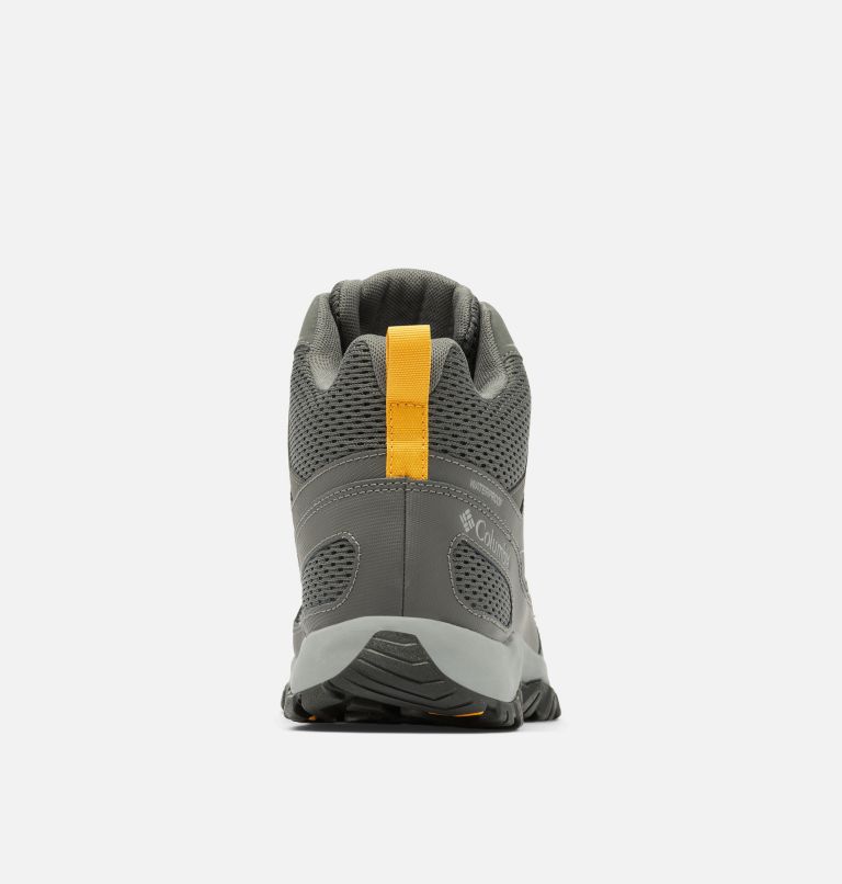 Men's Granite Trail Waterproof Boot - Wide, Color: Dark Grey, Raw Honey, image 8