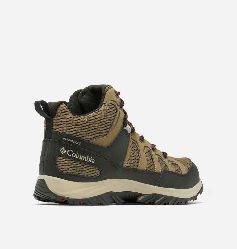 Men's Granite Trail Waterproof Boot - Wide, Color: Mud, Black, image 9