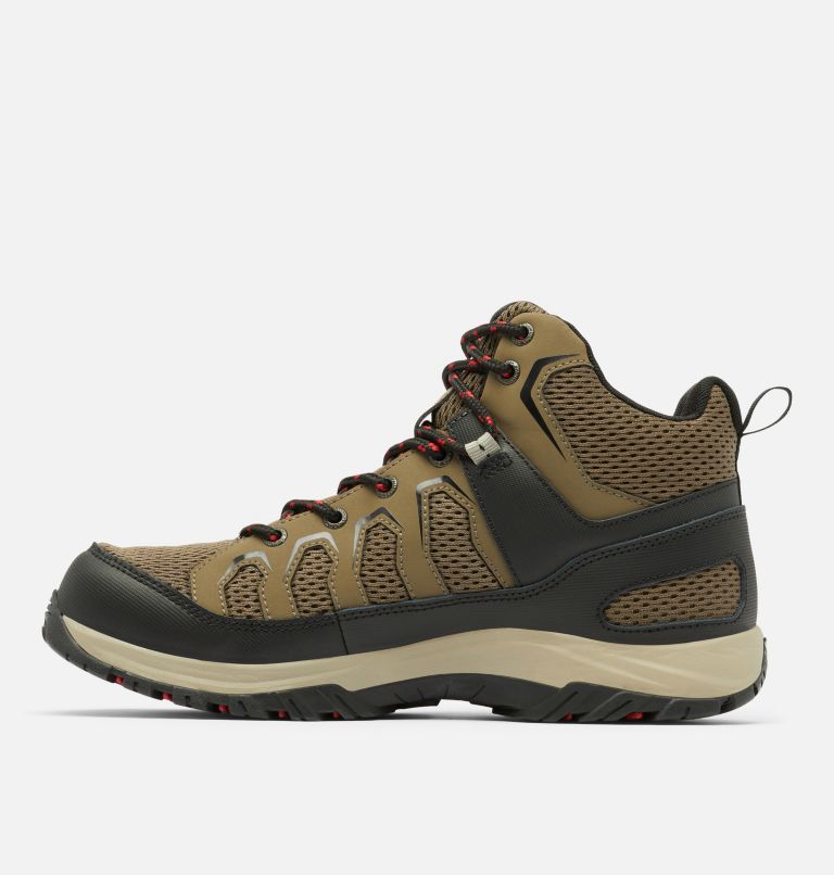 Men's Granite Trail Waterproof Boot - Wide, Color: Mud, Black, image 5