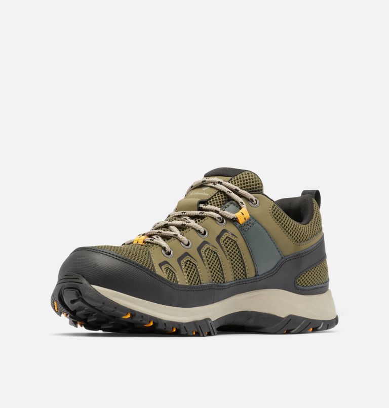 Men's Granite Trail Waterproof Shoe, Color: Peatmoss, Kettle, image 6