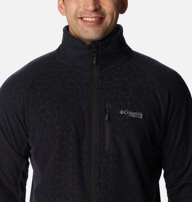 Men's Titan Pass 3.0 Full Zip Fleece Jacket, Color: Black, image 4