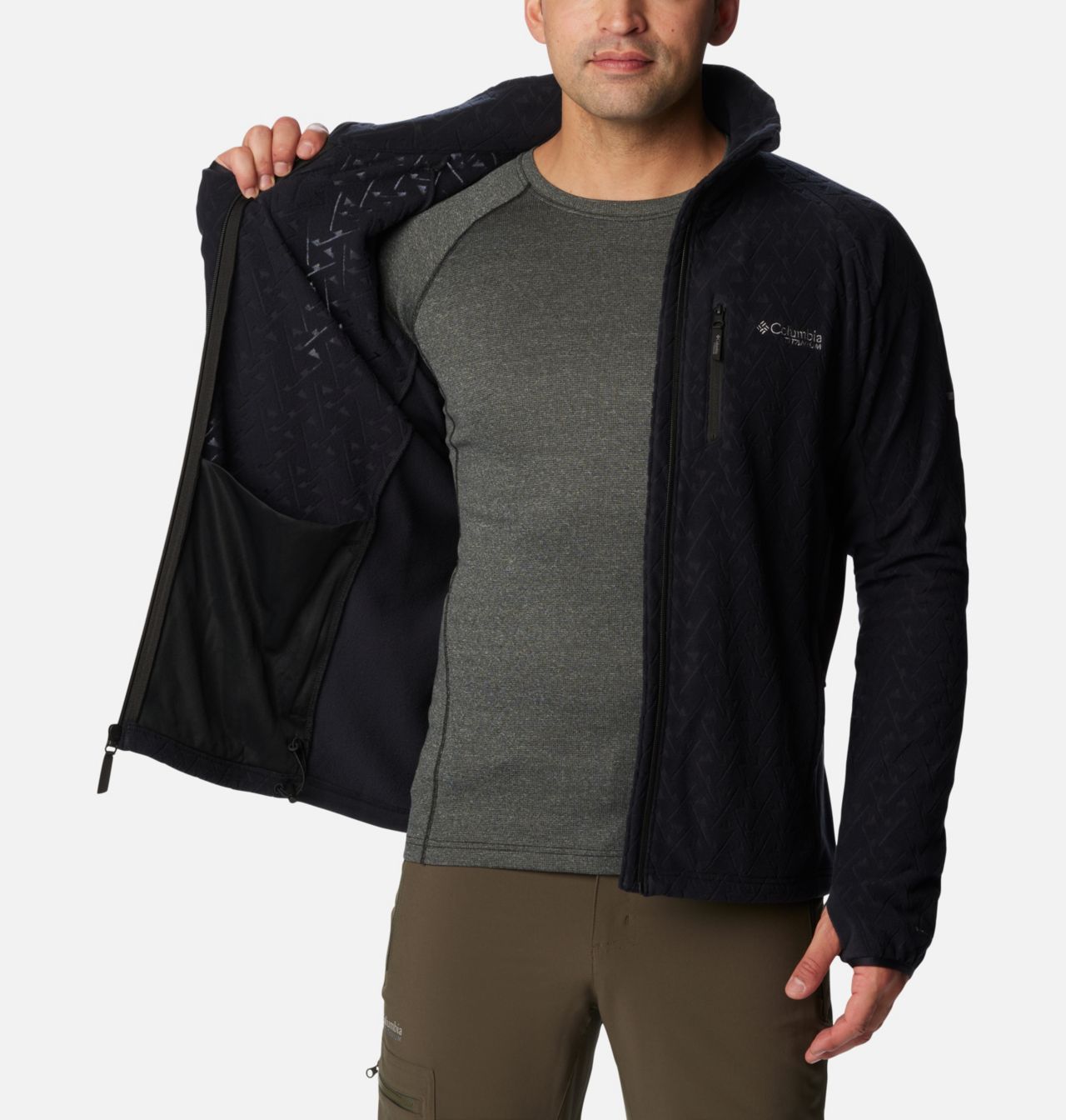Manteau polaire avec fermeture éclair pleine longueur Titan Pass™ 3.0 pour hommes 5