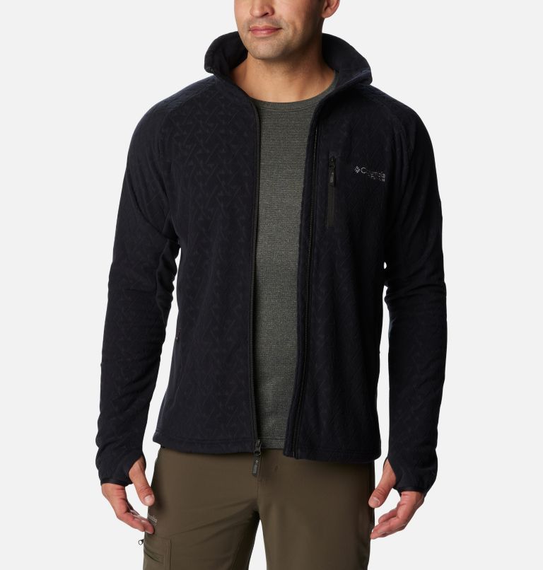 Thumbnail: Men's Titan Pass 3.0 Full Zip Fleece Jacket, Color: Black, image 8
