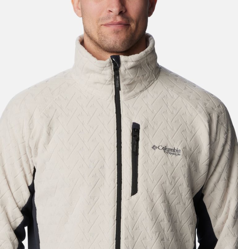 Men's Titan Pass 3.0 Full Zip Fleece Jacket, Color: Dark Stone, Black, image 4