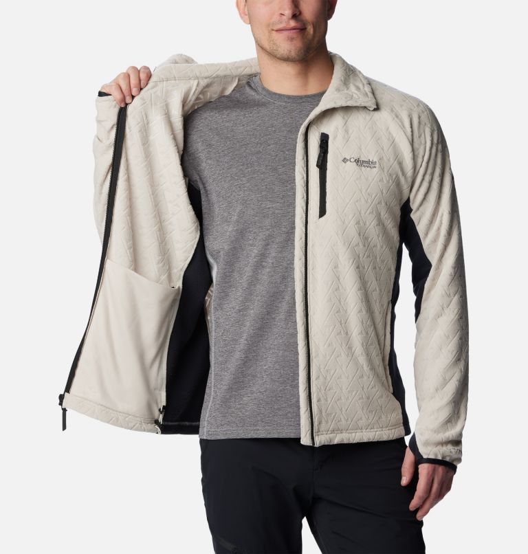 Titan Pass 3.0 Full Zip Fleece | 278 | S, Color: Dark Stone, Black, image 5
