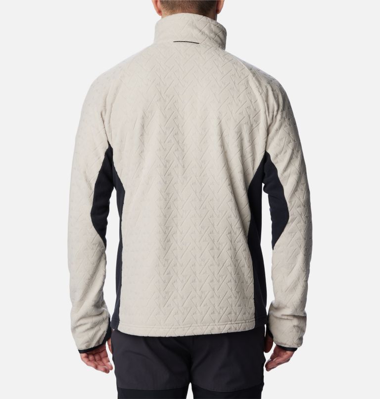 Men's Titan Pass 3.0 Full Zip Fleece Jacket, Color: Dark Stone, Black, image 2