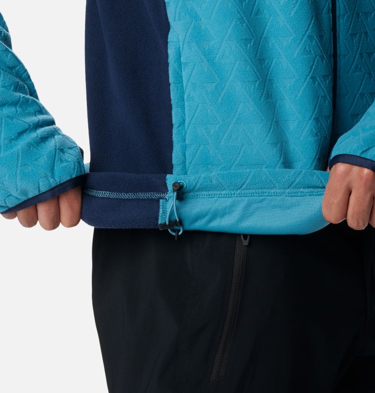 Thumbnail: Men's Titan Pass 3.0 Full Zip Fleece Jacket, Color: Shasta, Collegiate Navy, image 7