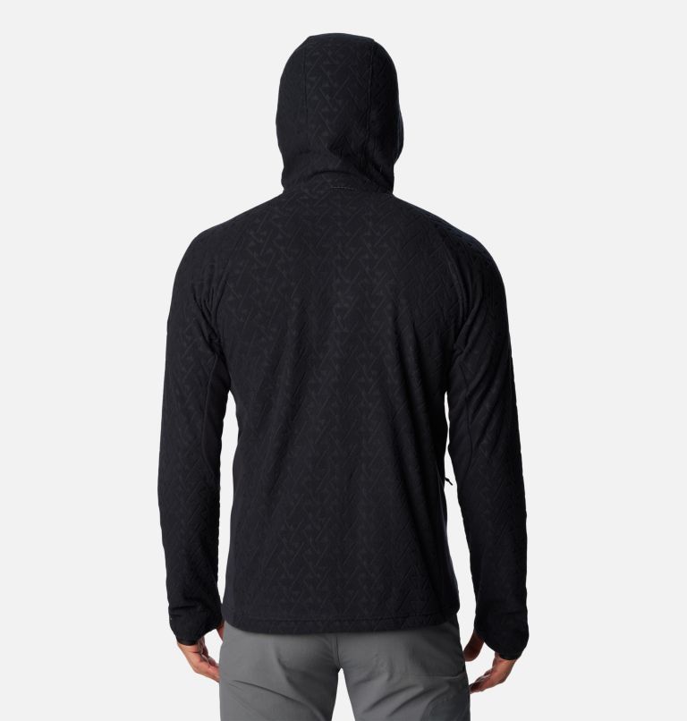 Thumbnail: Men's Titan Pass 3.0 Hooded Technical Fleece Jacket, Color: Black, image 2