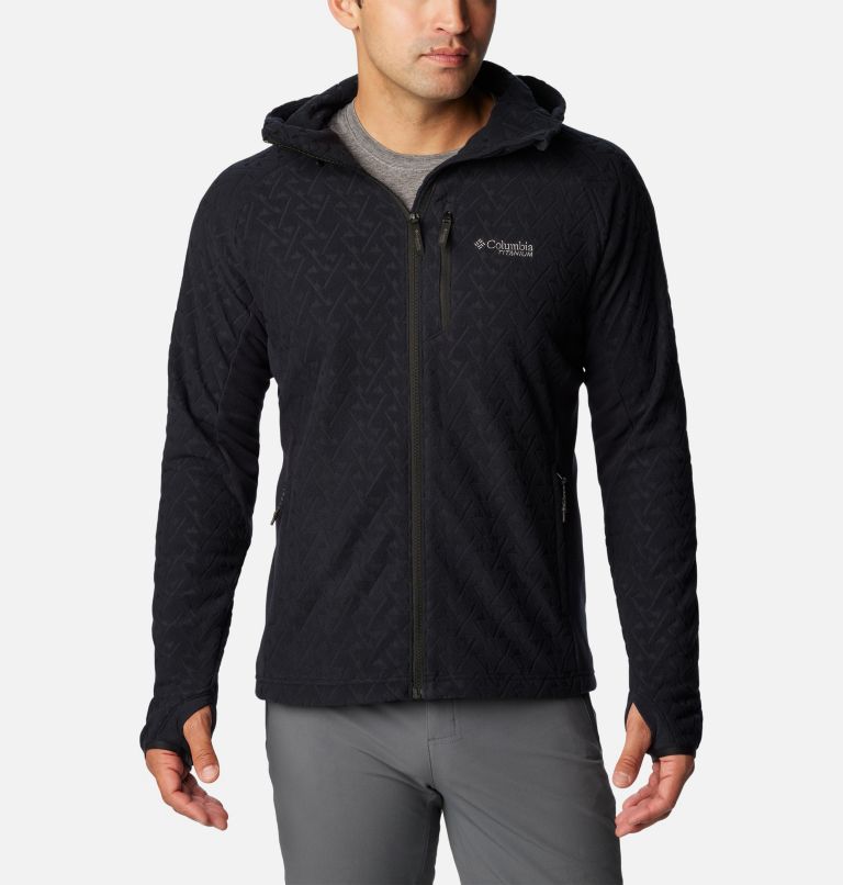 COLUMBIA-TITAN PASS 2.0 II FLEECE M COMPASS BLUE BLACK - Fleece jacket