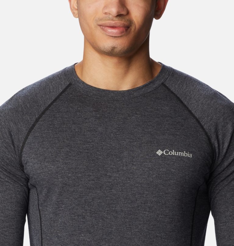 Thumbnail: Men's Tunnel Springs Wool Crew Baselayer, Color: Black, image 4