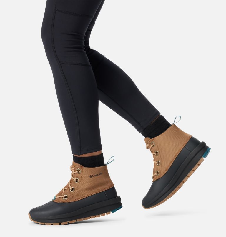 Thumbnail: Women's Moritza Shield Shorty Winter Boot, Color: Elk, River Blue, image 10
