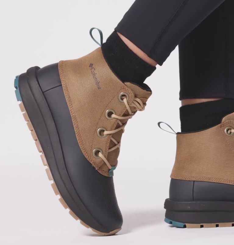 Women's Moritza Shield Boot, Color: Elk, River Blue