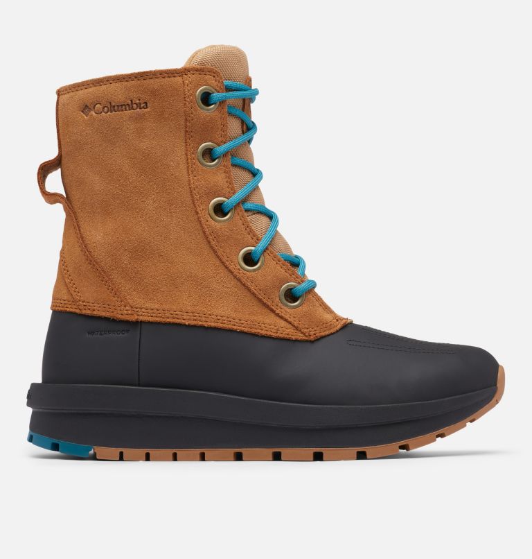 Columbia Moritza Shield ankle snow boots in black