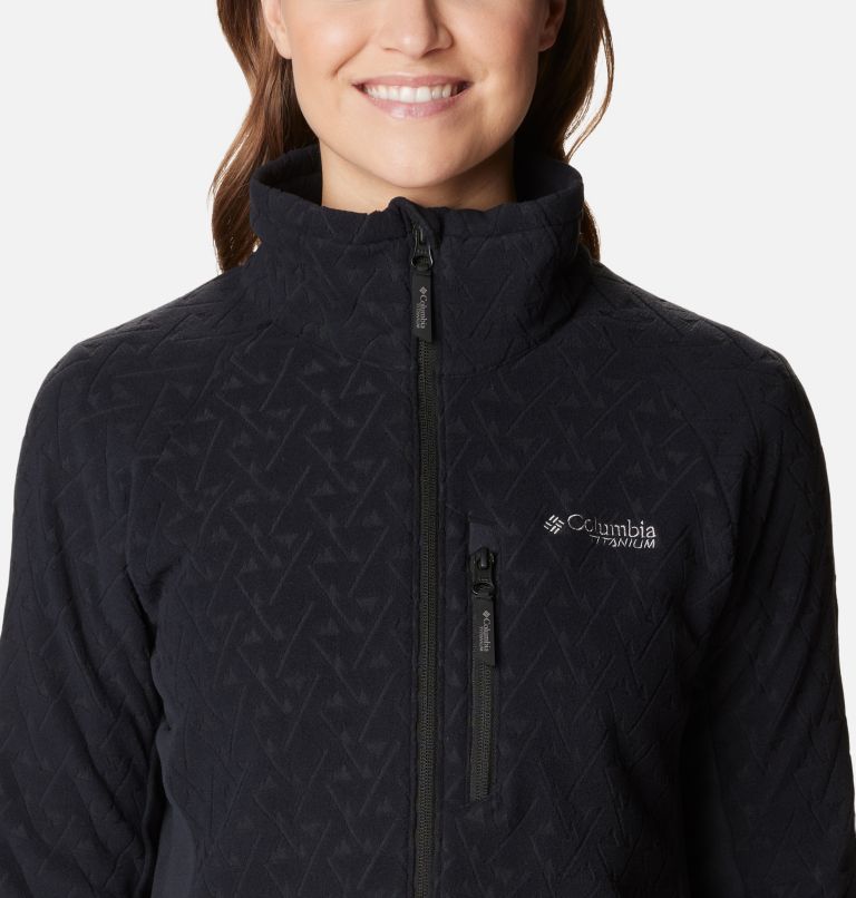 Columbia Titan Pass 3.0 Full Zip Fleece Black Women - XS