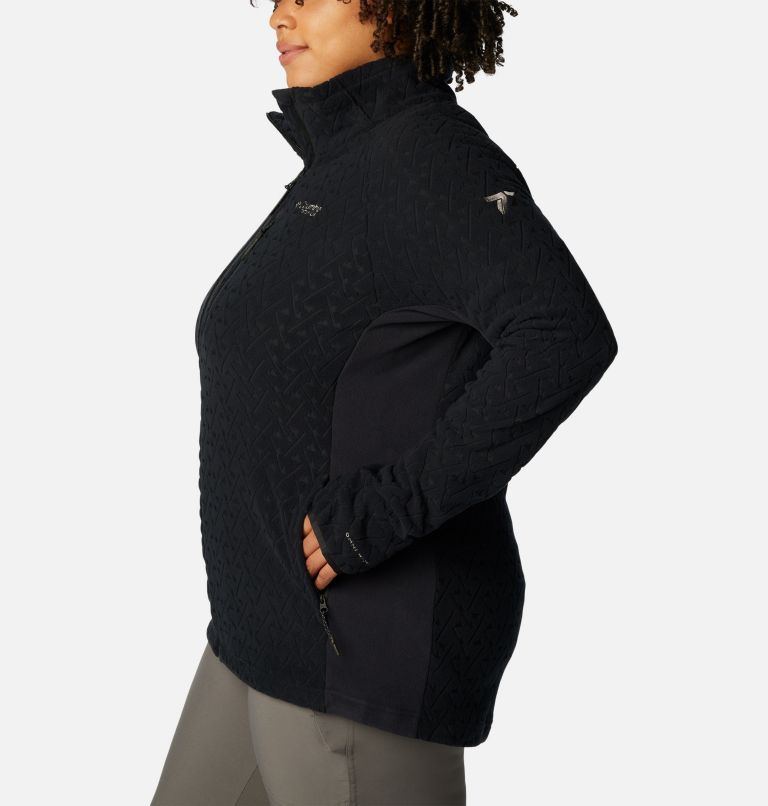 Plus size columbia hot sale havenwood fleece jacket