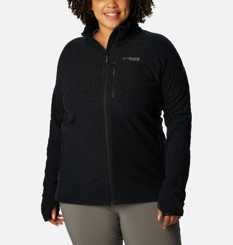 Plus size columbia cheap havenwood fleece jacket