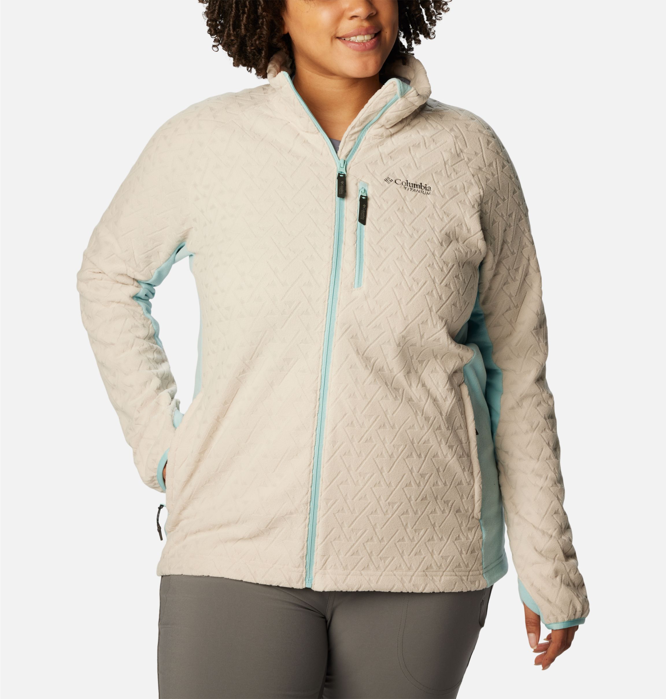 Size Jacket | Women\'s 3.0 Columbia Zip Pass™ - Fleece Full Sportswear Plus Titan
