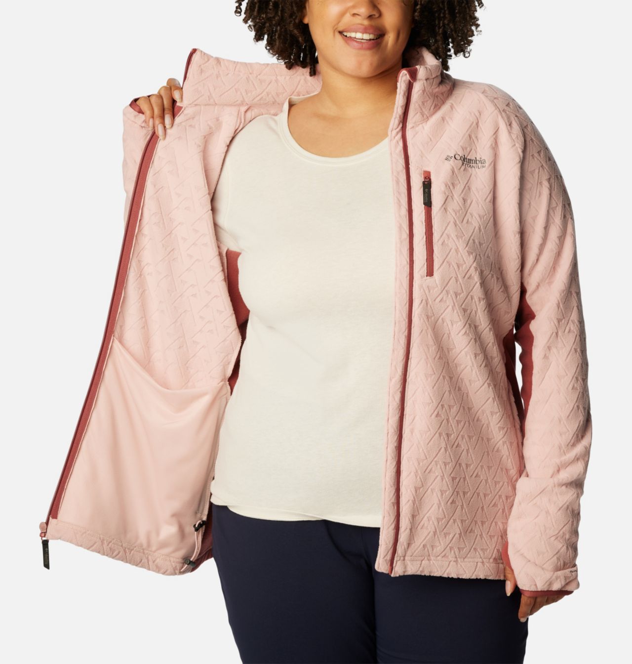 Women's Titan Pass™ 3.0 Full Zip Fleece Jacket - Plus Size 5
