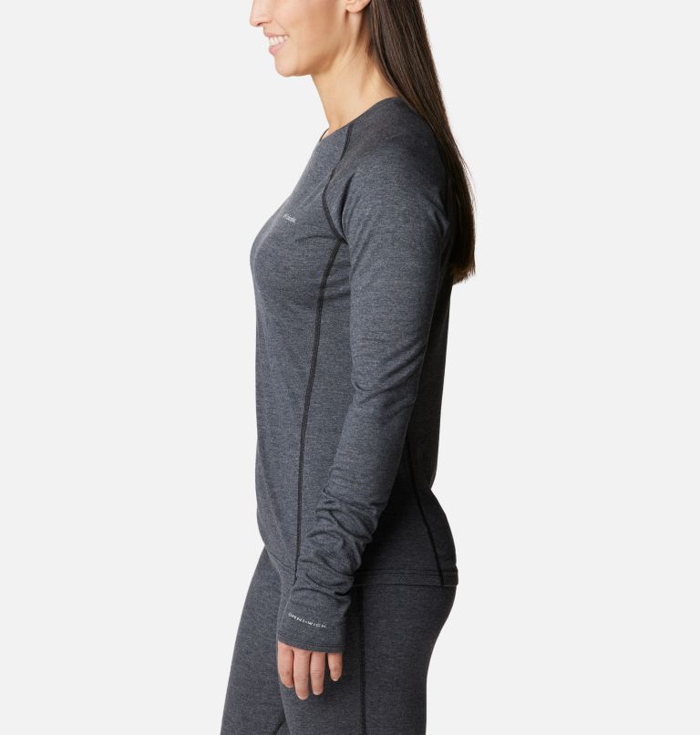 Women's Tunnel Springs Wool Crew Baselayer Shirt, Color: Black, image 3