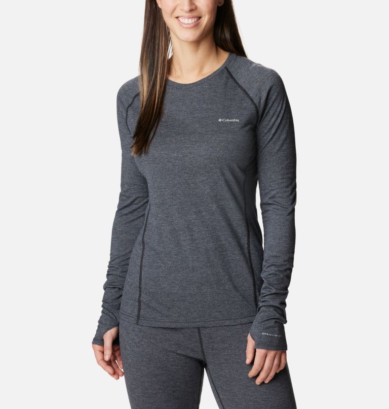 Women's Tunnel Springs Wool Crew Baselayer, Color: Black, image 1
