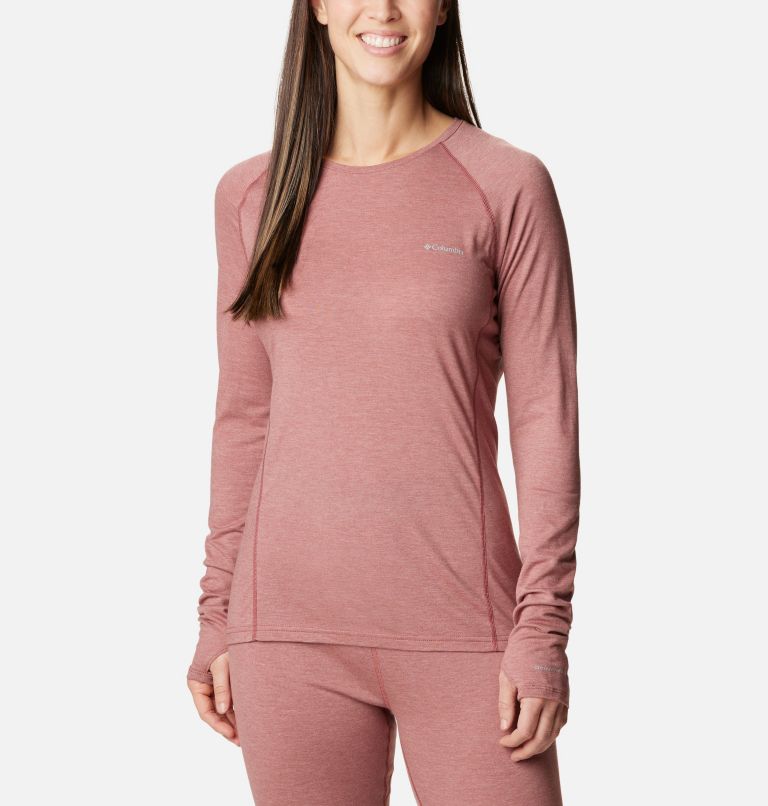 Women's Tunnel Springs Wool Crew Baselayer Shirt, Color: Beetroot, image 1