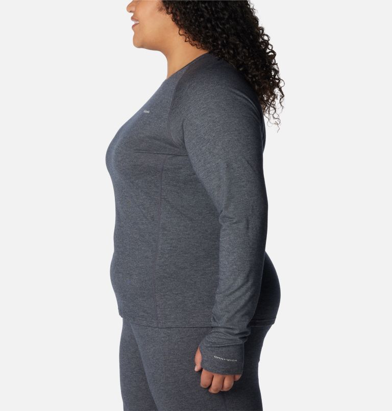 Thumbnail: Women's Tunnel Springs Wool Crew Baselayer Shirt- Plus Size, Color: Black, image 3