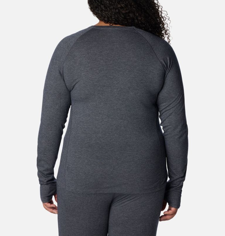 Women's Tunnel Springs Wool Crew Baselayer Shirt- Plus Size, Color: Black, image 2