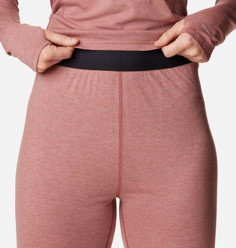 Wool leggings, Pink, Woman