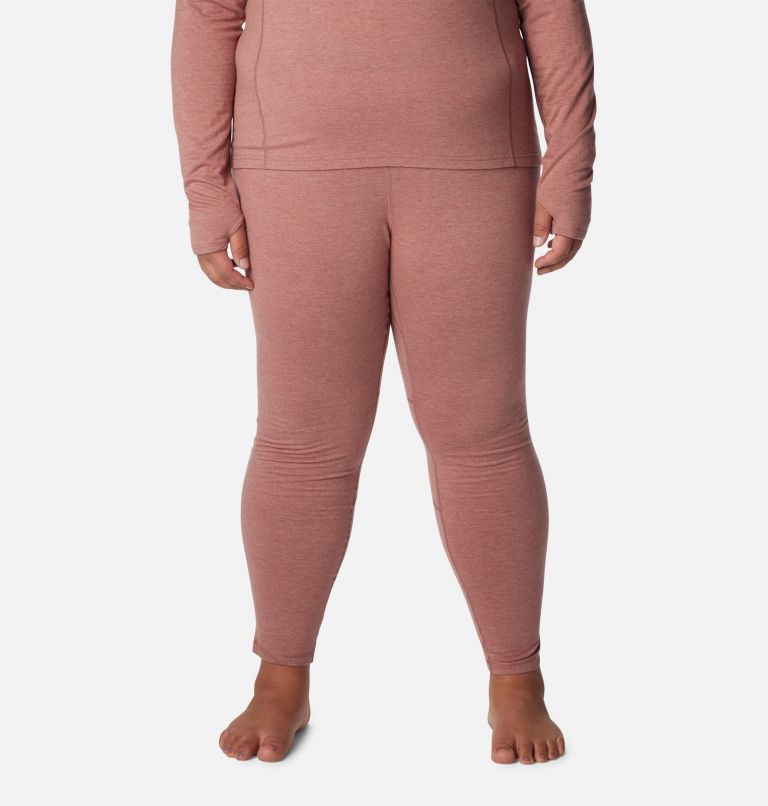Thumbnail: Women's Tunnel Springs Wool Baselayer Tights - Plus Size, Color: Beetroot, image 1
