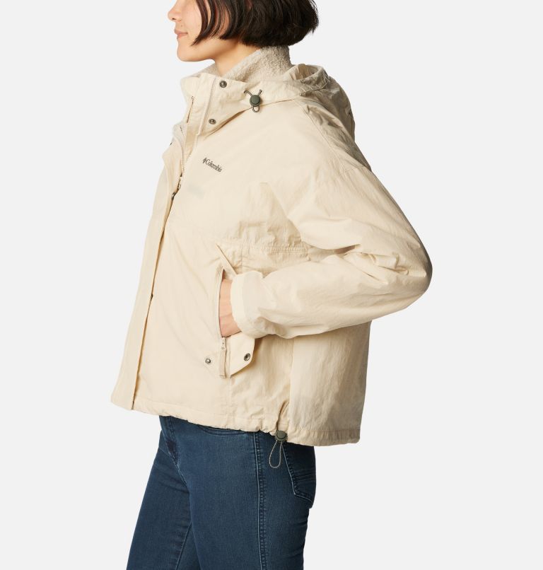 Beige best sale columbia jacket