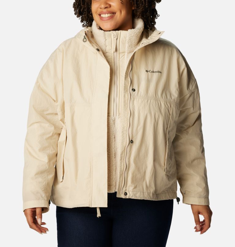 Women's plus size on sale columbia puffer jacket