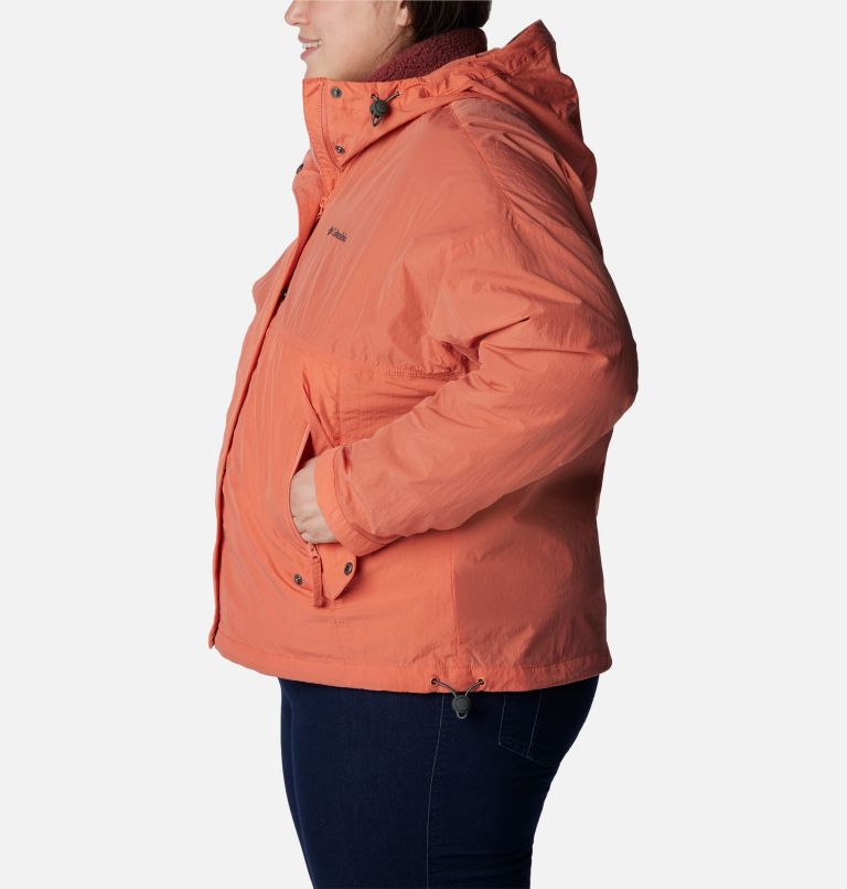 Thumbnail: Women's Laurelwoods II Interchange Jacket - Plus Size, Color: Faded Peach, image 3