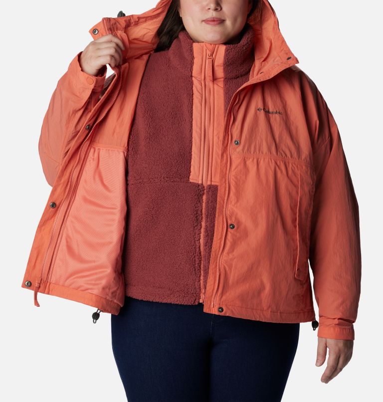 Women's Laurelwoods II Interchange Jacket - Plus Size, Color: Faded Peach, image 5