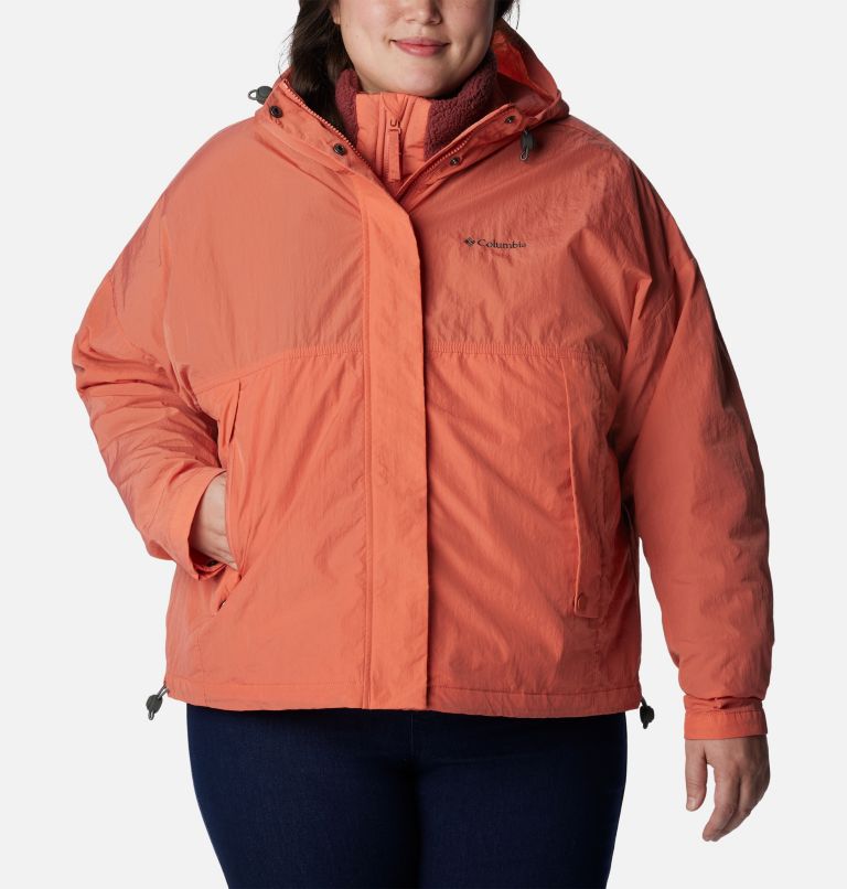 Women's Laurelwoods II Interchange Jacket - Plus Size, Color: Faded Peach, image 1