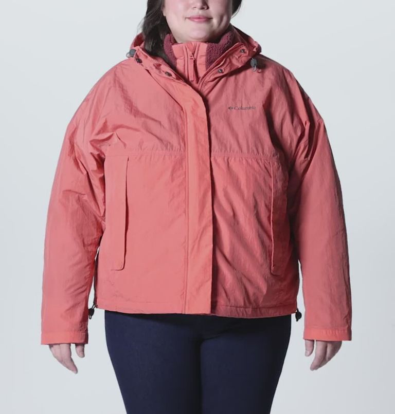 Women's Laurelwoods II Interchange Jacket - Plus Size, Color: Faded Peach