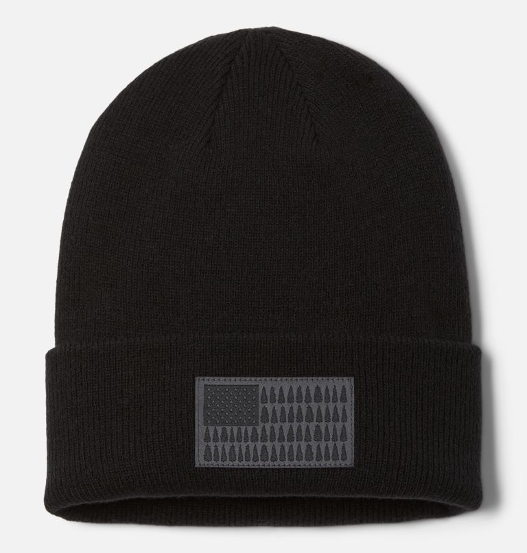 Columbia Tree Flag Cuffed Beanie, Color: Black, image 1