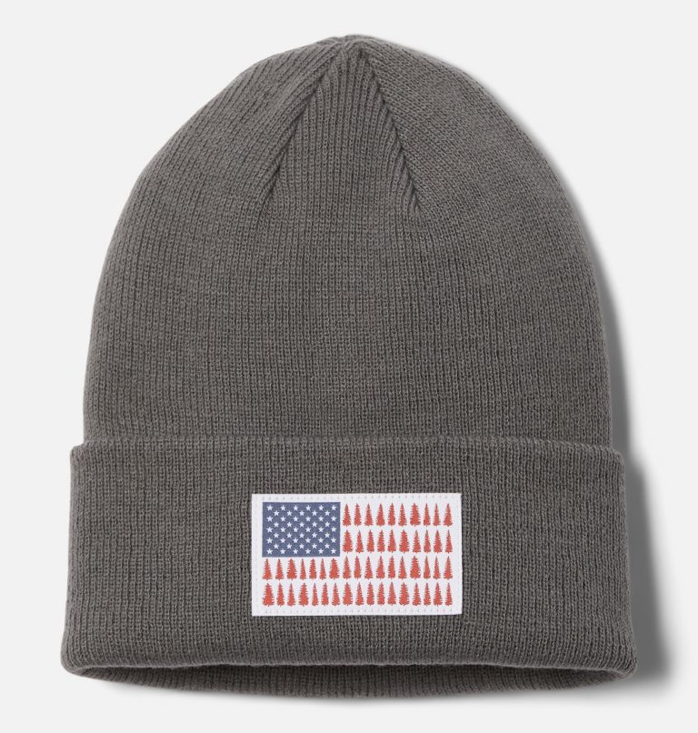Columbia Tree Flag Cuffed Beanie, Color: City Grey, image 1