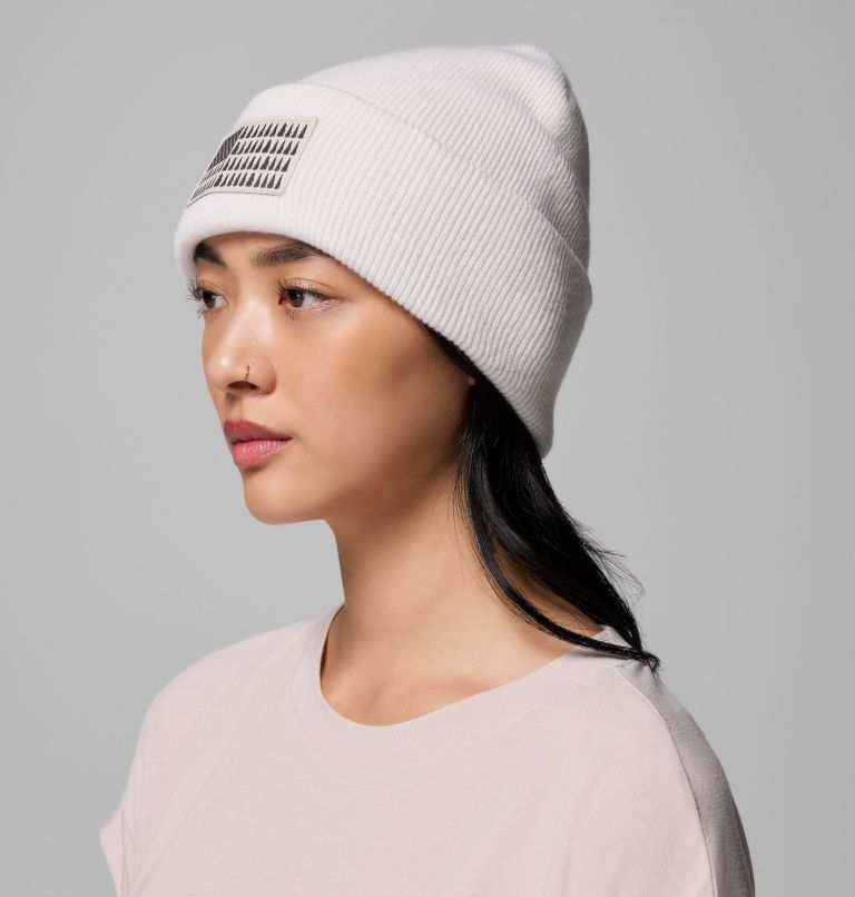 Columbia Tree Flag Cuffed Beanie, Color: Sea Salt, image 5
