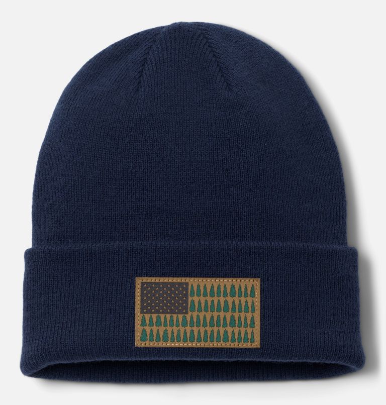 Columbia Tree Flag Cuffed Beanie, Color: Collegiate Navy, image 1