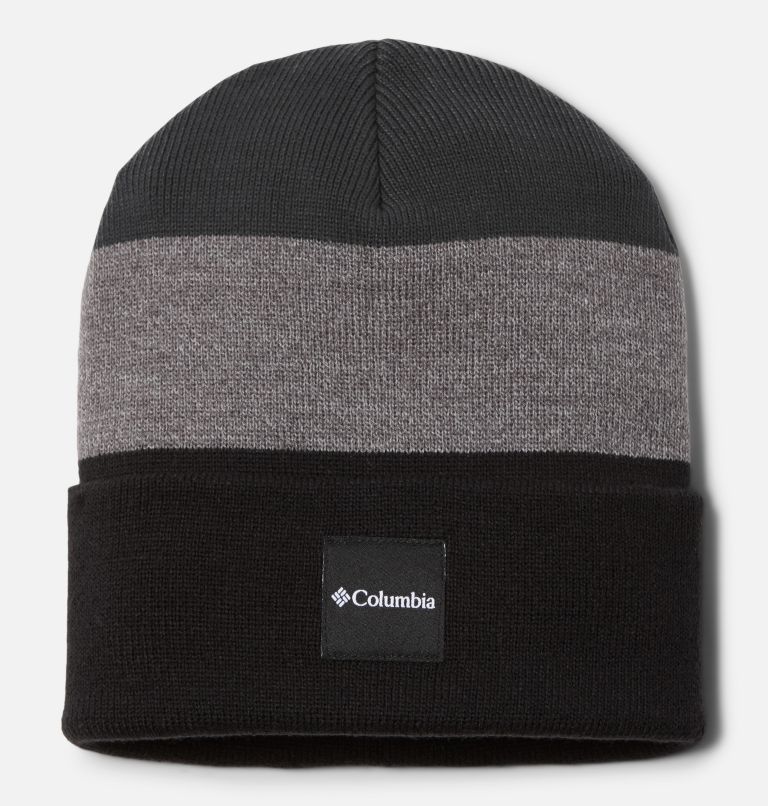 City Trek Color Block Beanie | 010 | O/S, Color: Black, City Grey Heather, Shark, image 1