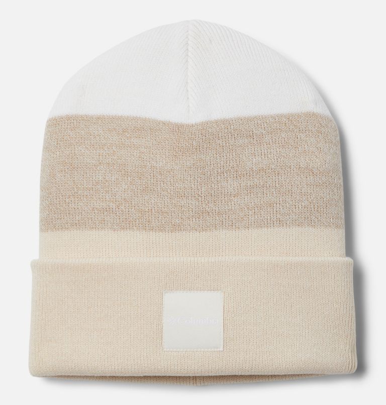 City Trek Color Block Beanie, Color: Chalk, Dark Stone Heather, White, image 1
