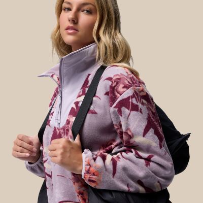 Model showing how the interior backpack straps work.
