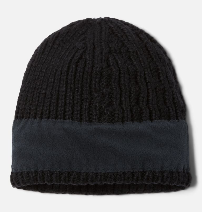 Youth Agate Pass Cable Knit Beanie | 010 | O/S, Color: Black, image 2