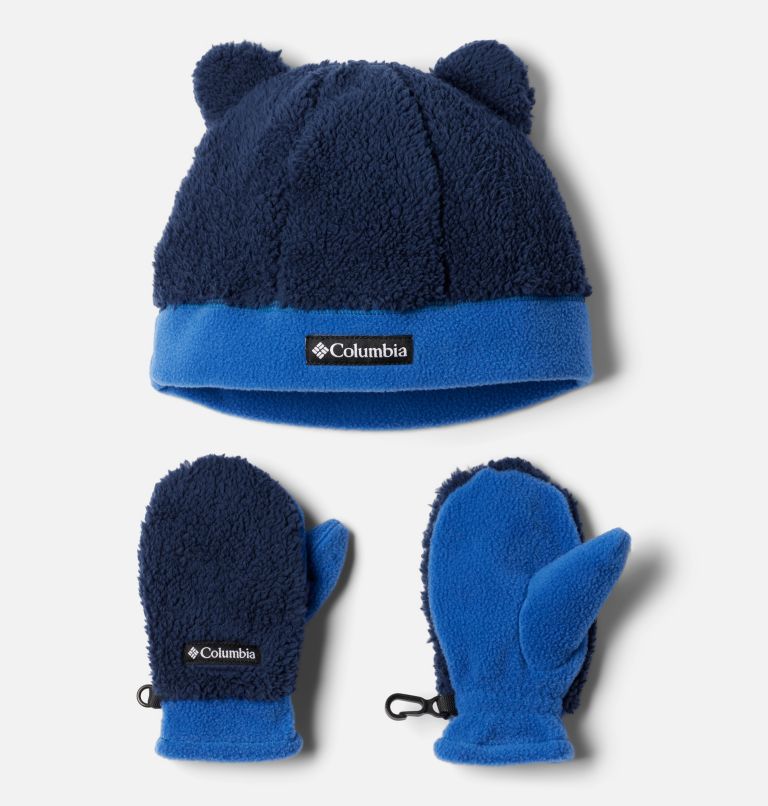 Gorro y manoplas Rugged Ridge para niños, Color: Collegiate Navy, Mountain Blue, image 1