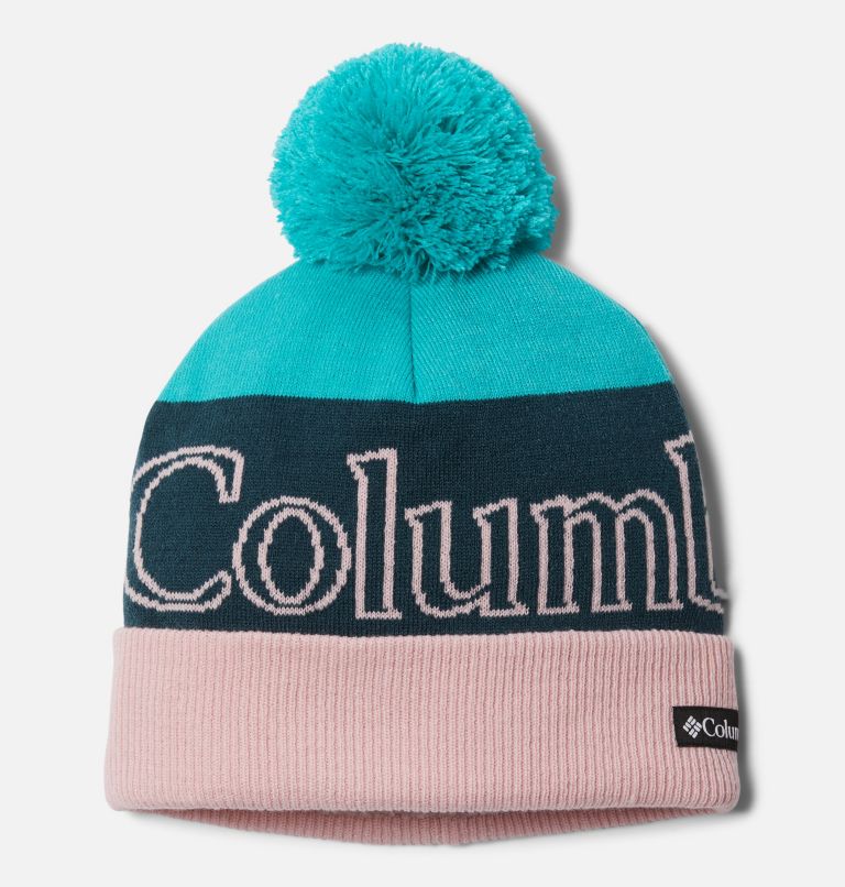 Youth Polar Powder Beanie | 454 | O/S, Color: Bright Aqua, Night Wave, Dusty Pink, image 1