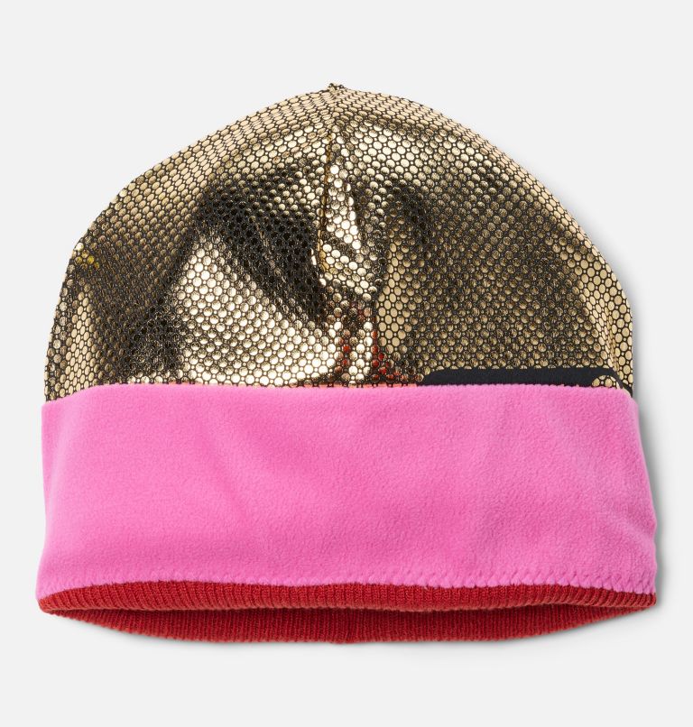 Kids' Polar Powder Beanie, Color: Pink Ice, Moonvista, Daredevil, image 3