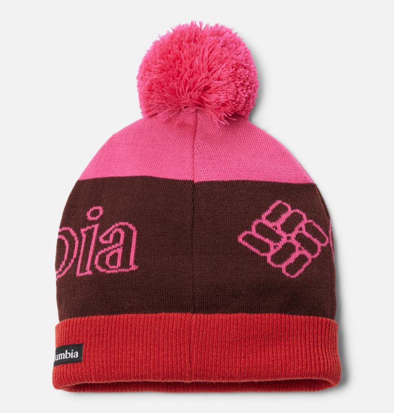 Kids' Polar Powder Beanie, Color: Pink Ice, Moonvista, Daredevil, image 2