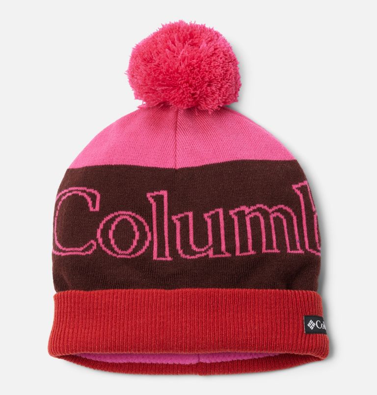 Kids' Polar Powder Beanie, Color: Pink Ice, Moonvista, Daredevil, image 1